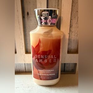 Bath & Body Works SENSUAL AMBER Shea & Vitamin E Lotion 8oz Discontinued HTF
